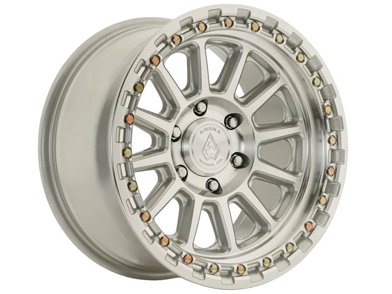 Arena Machined Silver Enduro Wheel A128189018P02019 | RealTruck