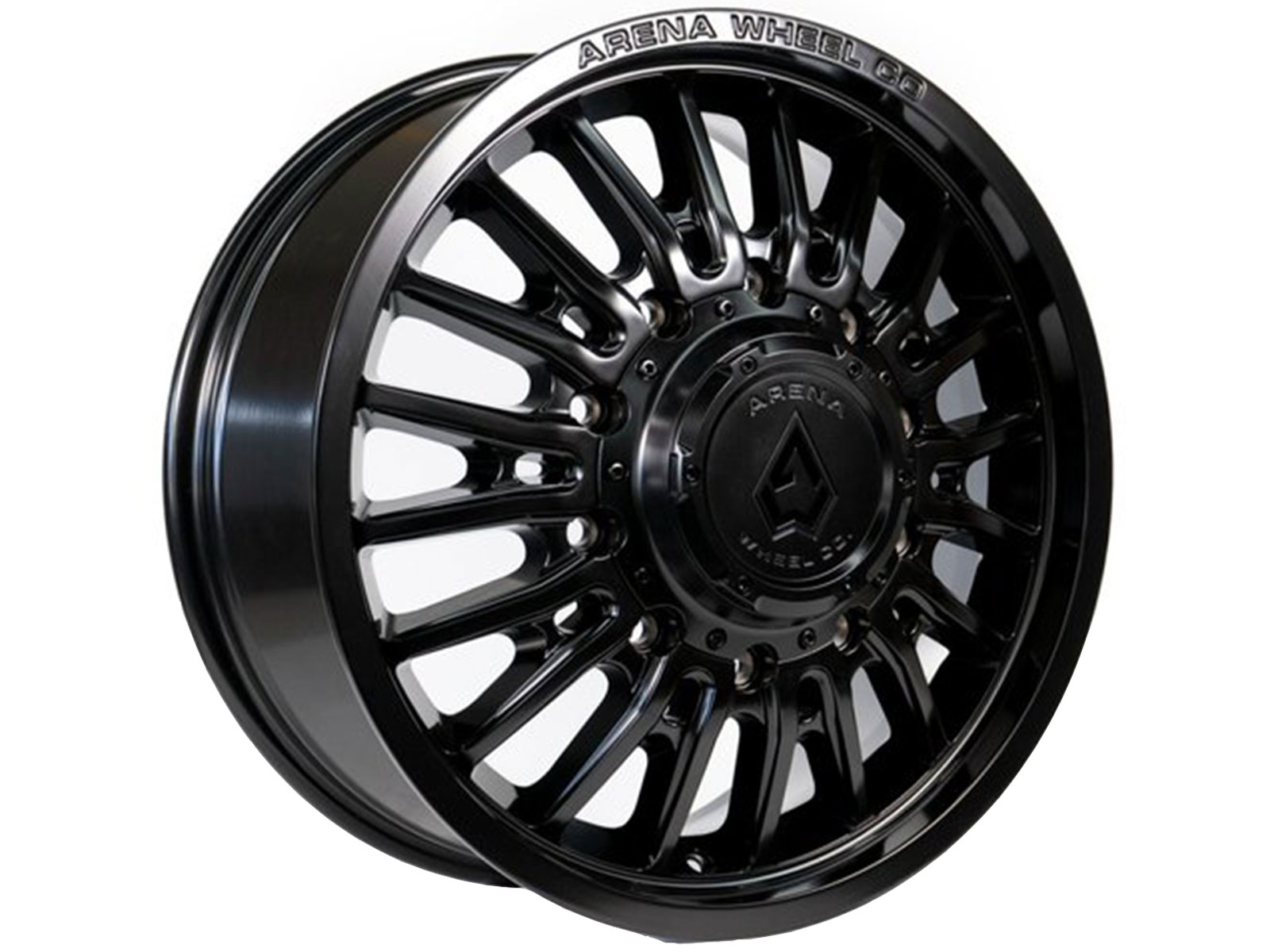 Arena Matte Black Thunder Dually Wheel A113208293N22001 | RealTruck