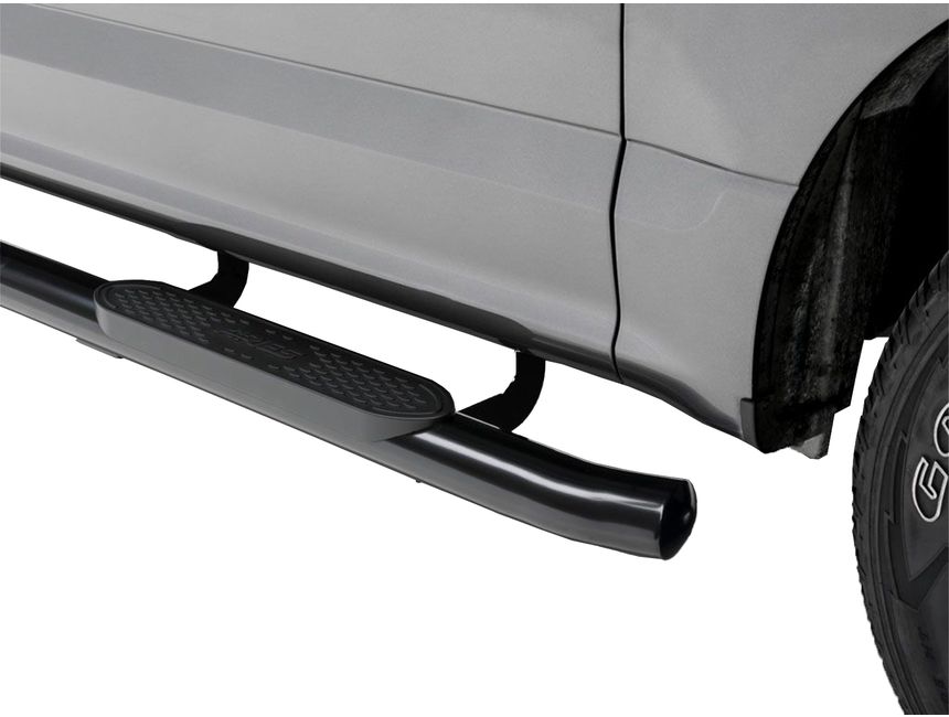 Aries 4" Oval Black Nerf Bars S224050 RealTruck