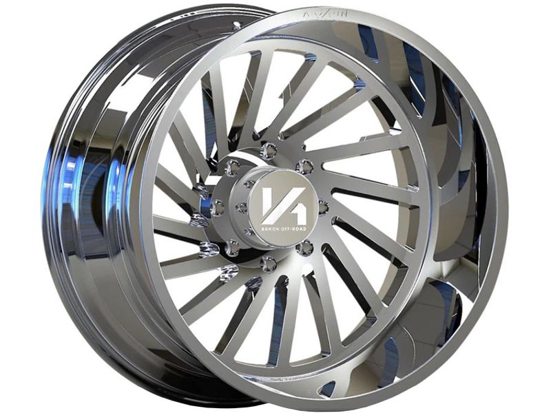 Arkon Off-Road Chrome Caesar Wheel K14924408943L | RealTruck