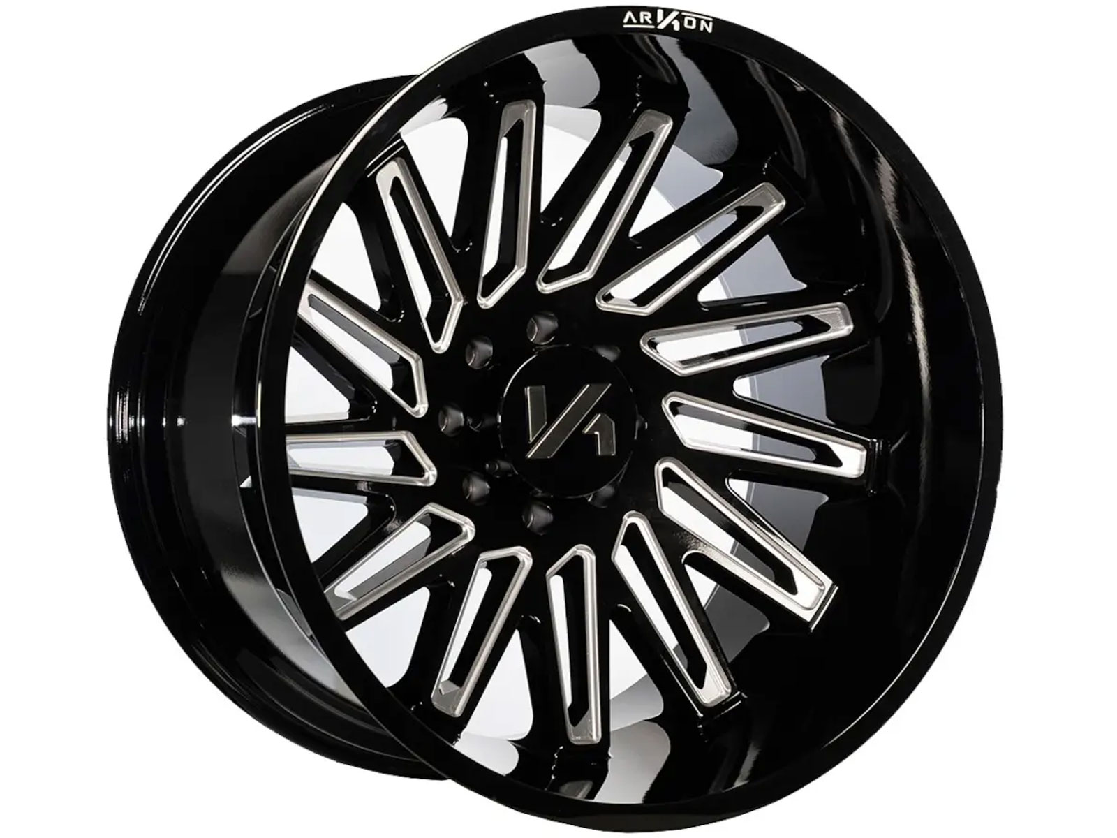 Arkon Off-Road Milled Gloss Black Armstrong Wheel K18124408343R