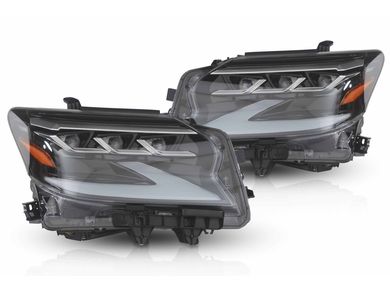 Attica 4x4 Sol Series Black LED Projector Headlights CHATT-LXGX14
