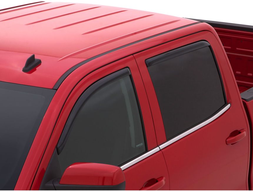 AVS In-Channel Rain Guards For 1986.5-1997 Nissan Hardbody Pickup – 4-Piece Set