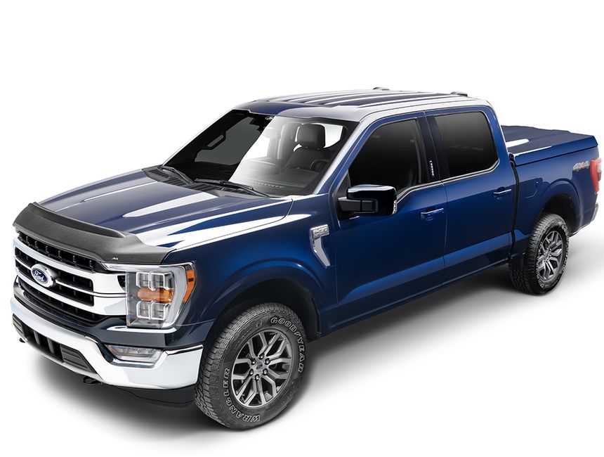 AVS® AeroSkin II® Matte Black Bug Shield 436196 RealTruck