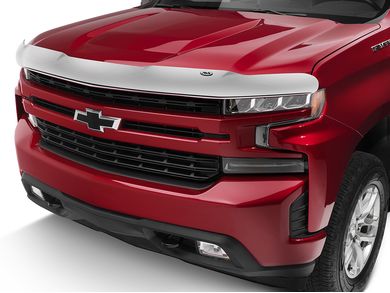 GalaxyMotoInc Chrome Hood Shield / Bug Deflector – Fits 2009-2016 Dodge RAM 1500 – 1 Year Warranty
