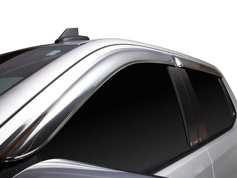 AVS Chrome Vent Visors AVS-684805 | RealTruck