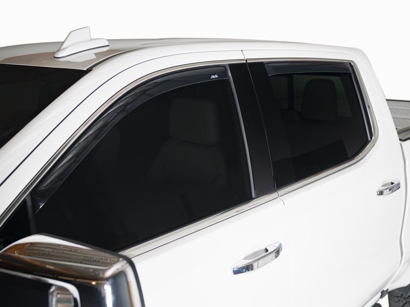 Details about   AVS 682326 Chrome Ventvisor Side Window Deflector 2pc For Chevy/GMC 
