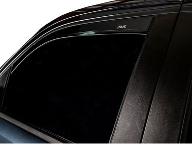 FOR Ford Fiesta/ST Hatchback Sedan window visor car rain shield deflectors  awning trim cover exterior rain cover car accessories - AliExpress