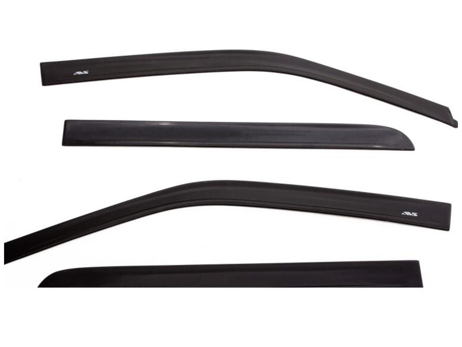 AVS® Matte Black Low Profile Ventvisor® Window Deflectors 774075