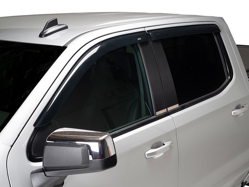 AVS 94960 Tape-On Window Shades Ventvisors 4-Piece Smoke 2008-2012 Honda Accord 