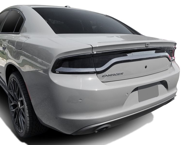 AVS Blackout Tail Light Covers RealTruck