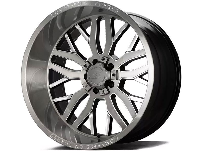 Axe Offroad Brushed Carbon AX1 Wheels | RealTruck