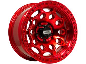 Axe Offroad Candy Red Chaos Wheel