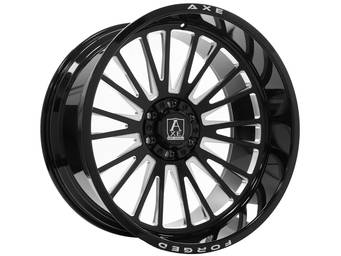 Axe Offroad Forged Milled Gloss Black AF7 Wheels