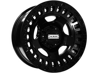 Axe Offroad Matte Black Trojan Wheel