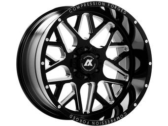Axe Offroad Milled Gloss Black AX5 Wheel
