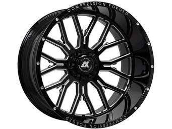 Axe Offroad Milled Gloss Black AX6 Wheel