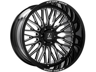 Axe Offroad Milled Gloss Black Kratos Wheel