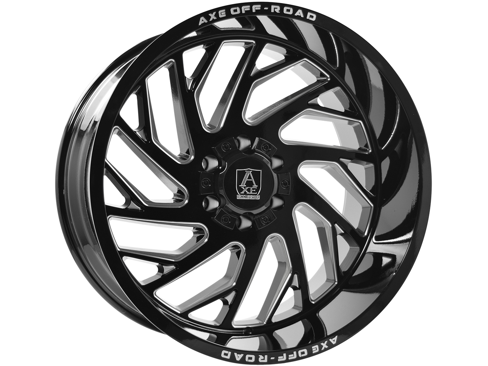 Axe Offroad Milled Gloss Black Zeus Wheels | RealTruck