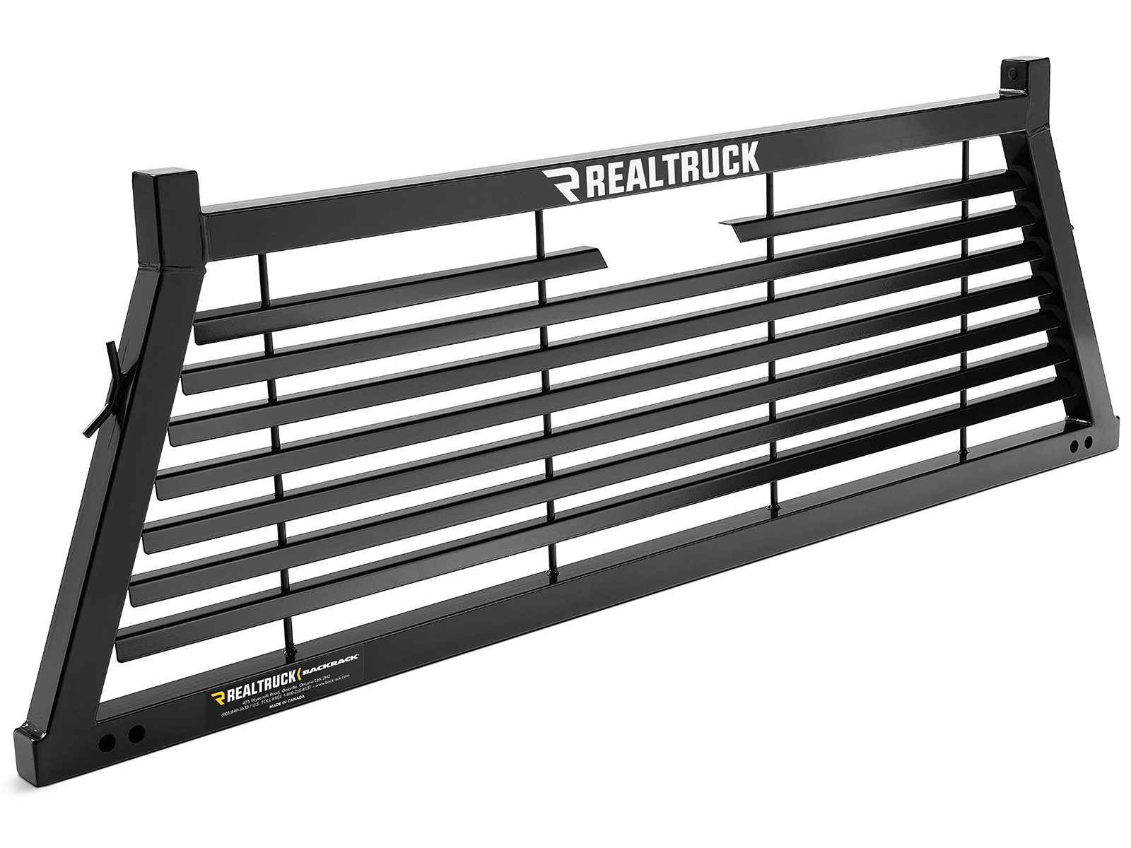 Backrack Louvered Headache Rack 12700&BKR-30221TB | RealTruck