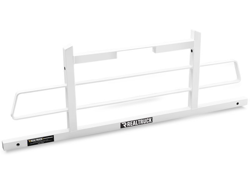 RealTruck Backrack Original Headache Rack - White Powder Coat - Rack ...