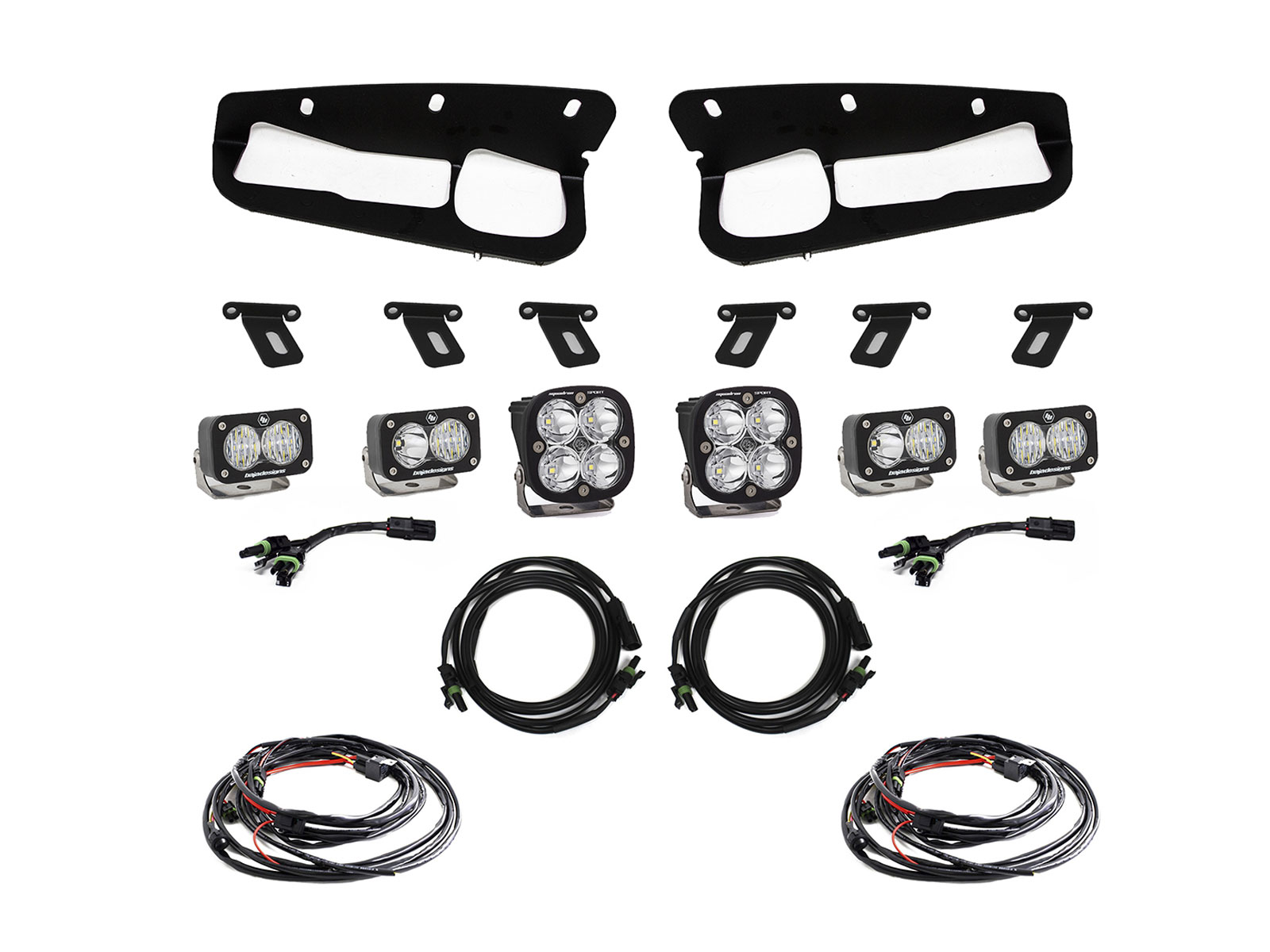 Baja Designs Triple Fog Pocket LED Light Kit 44-0062