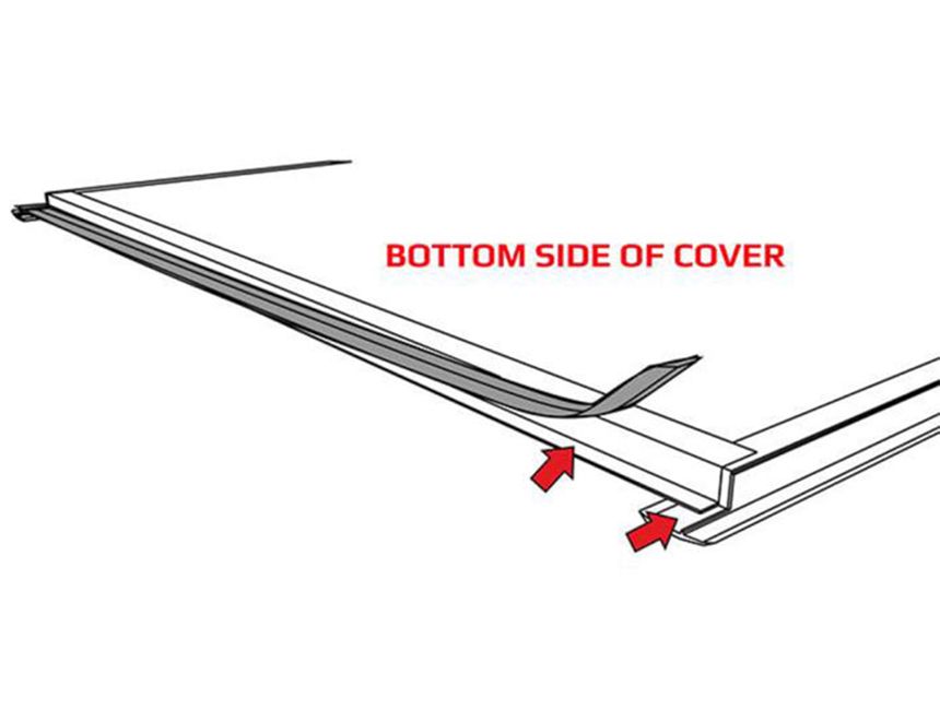 BAK Replacement Flap Seal Kit for BAKFlip PARTS326A0002 RealTruck
