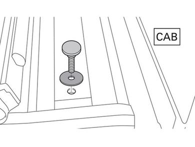BAKFlip Replacement Elevator Bolts & Knobs PARTS-254A0001 | RealTruck