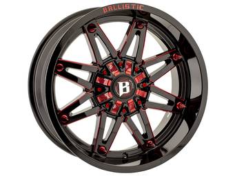 Ballistic Black & Red 963 Gladiator Wheel