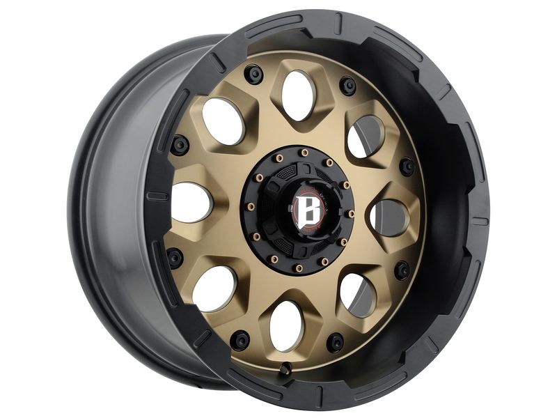 Ballistic Bronze & Black 968 Shield Wheel 968200069+00FBZFB | RealTruck