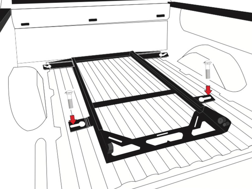Bedslide Install Kit RealTruck