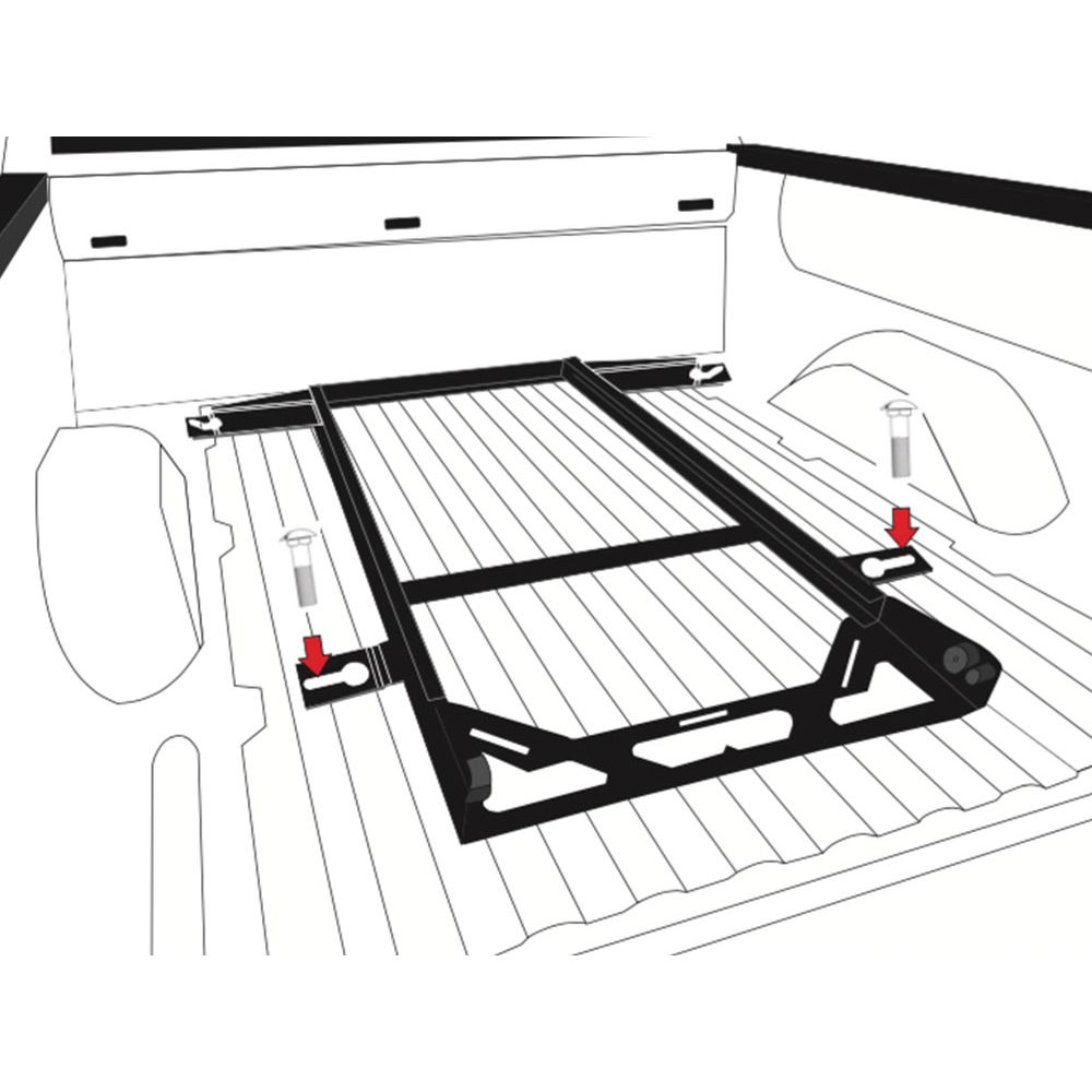 No-drill Bracket Kit Tacoma 5.