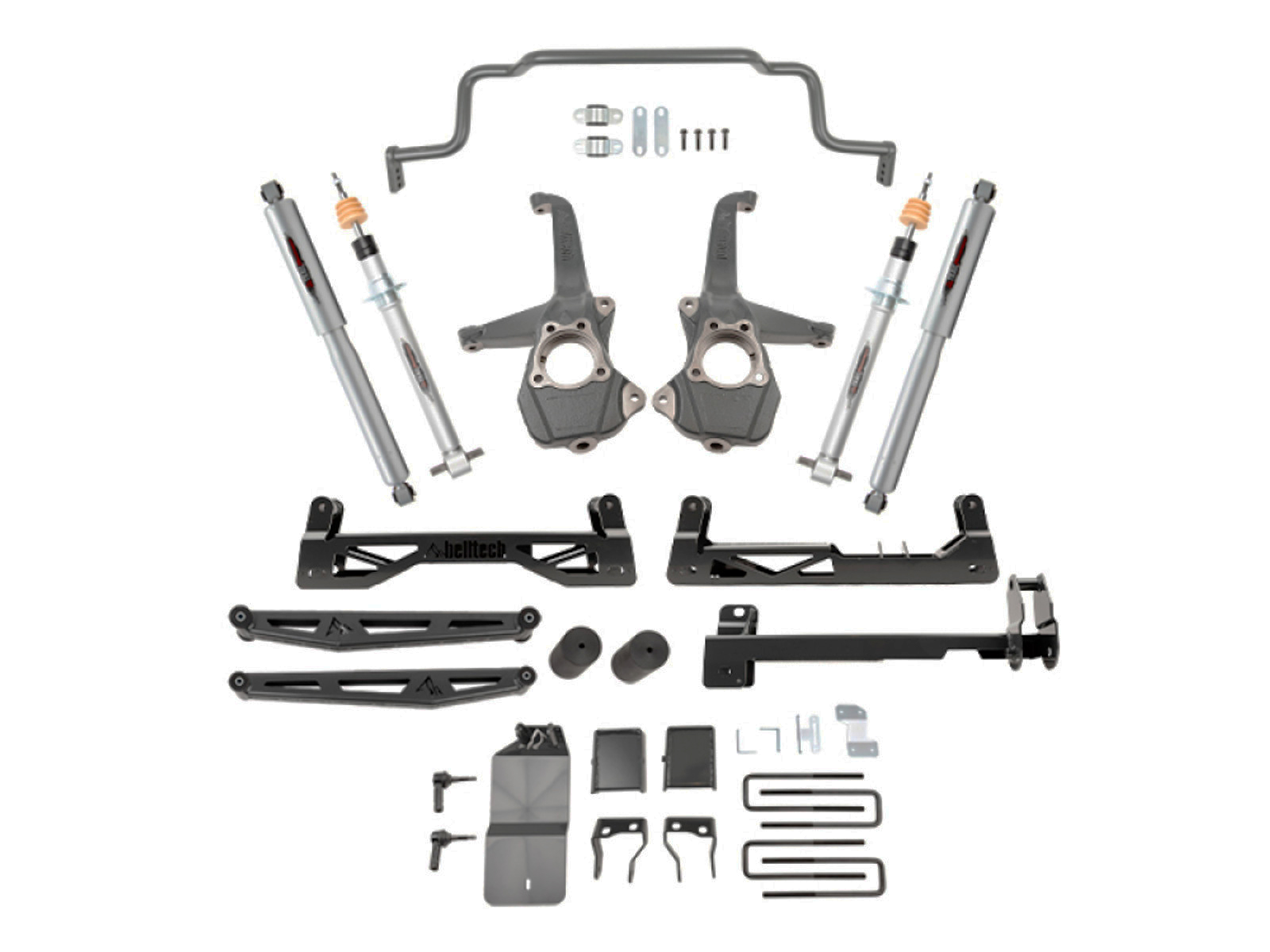 Fits 2019-2022 Chevy Silverado/GMC Sierra 1500 (BLT-150210TPS)