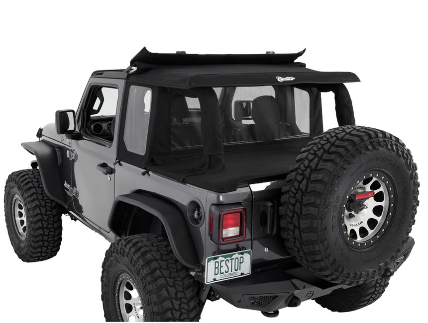 Bestop Halftop Soft Top Conversion Kit 8010117 RealTruck