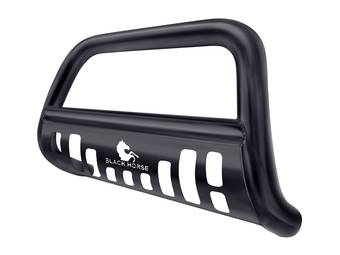 Black Horse Black Bull Bar Black Skid Plate Main