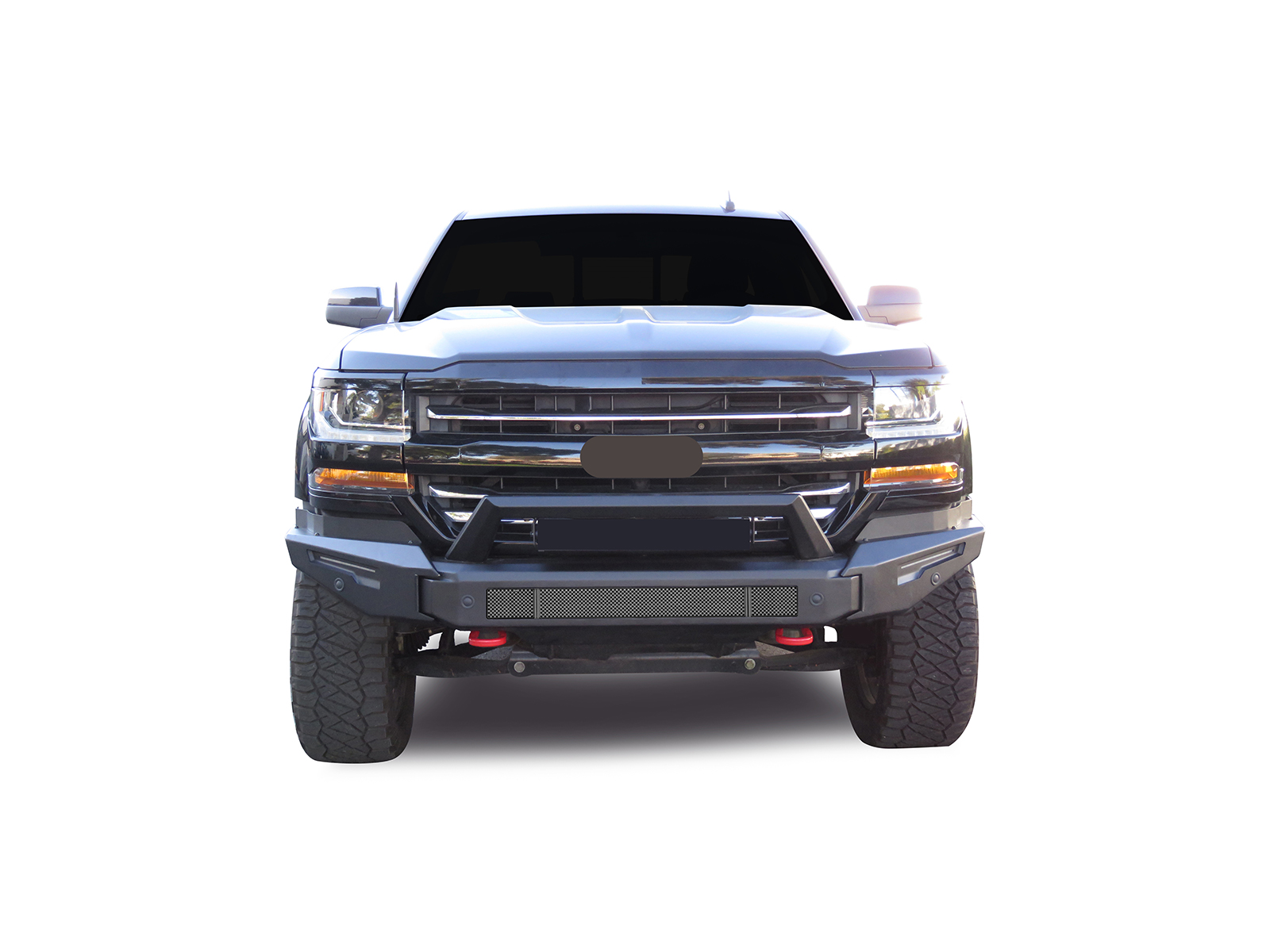 Fits 2016-2019 Chevy Silverado 1500 (BLK-AFB-SI17)