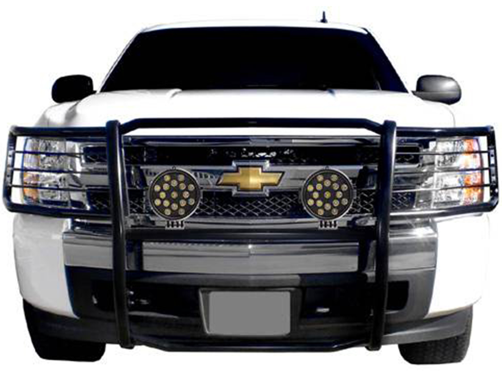 Fits 2014-2019 Chevy Silverado 1500 (BLK-17GT27MA-PLB)