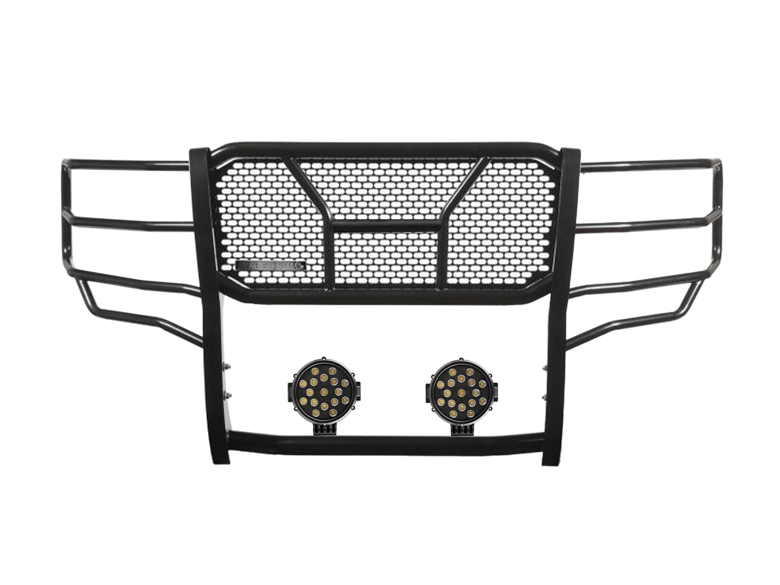 Black Horse Rugged Grille Guard Kit RU-GMSI19-B-PLB