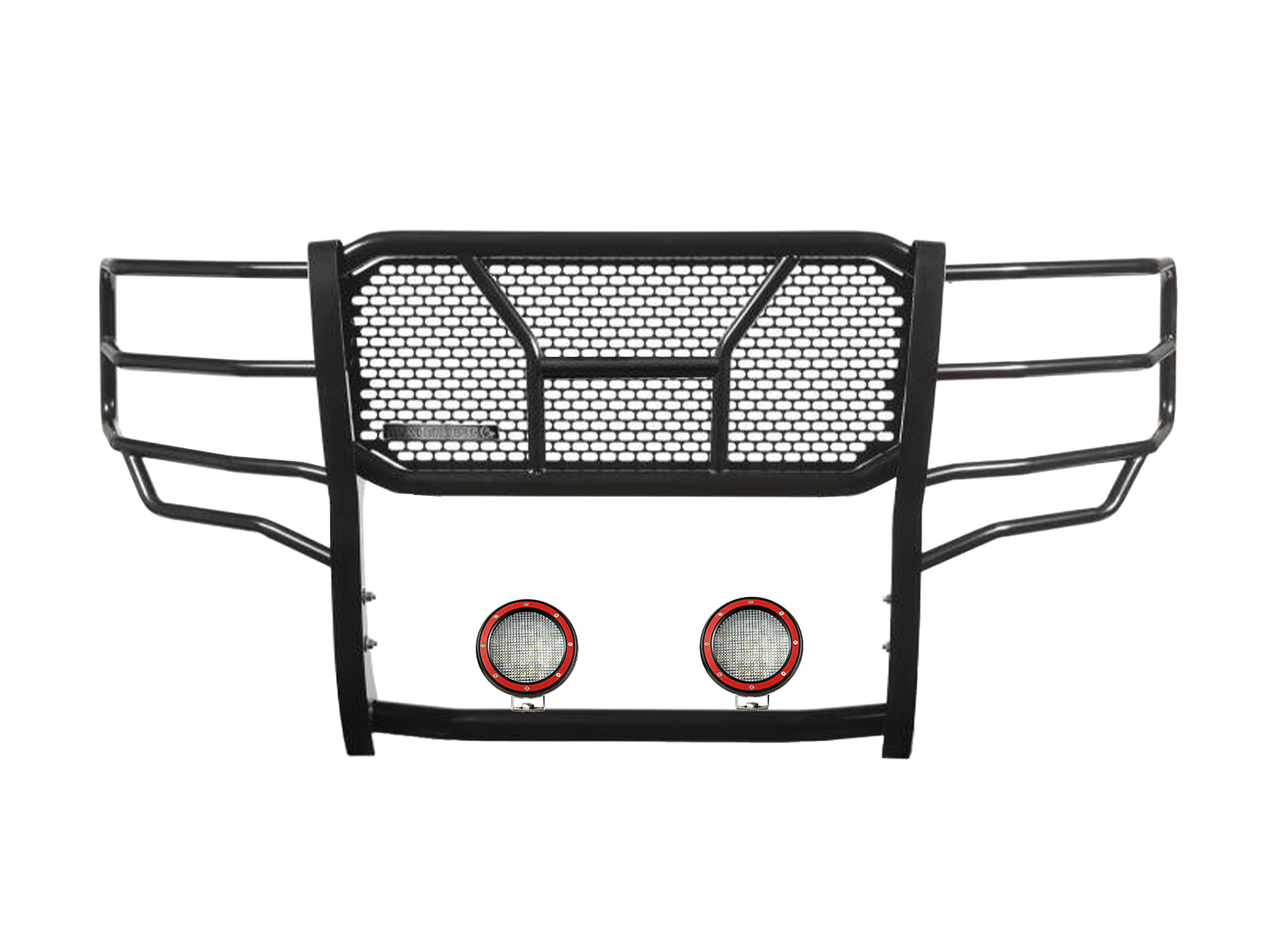 Black Horse Rugged Grille Guard Kit RU-DORA09-B-PLFR