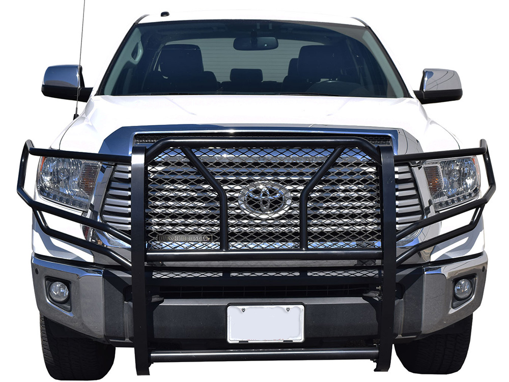 Black Horse Rugged Grille Guard Kit RU-GMSI19-B-PLB