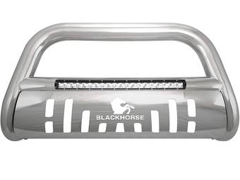 Black Horse Stainless Beacon Bull Bar