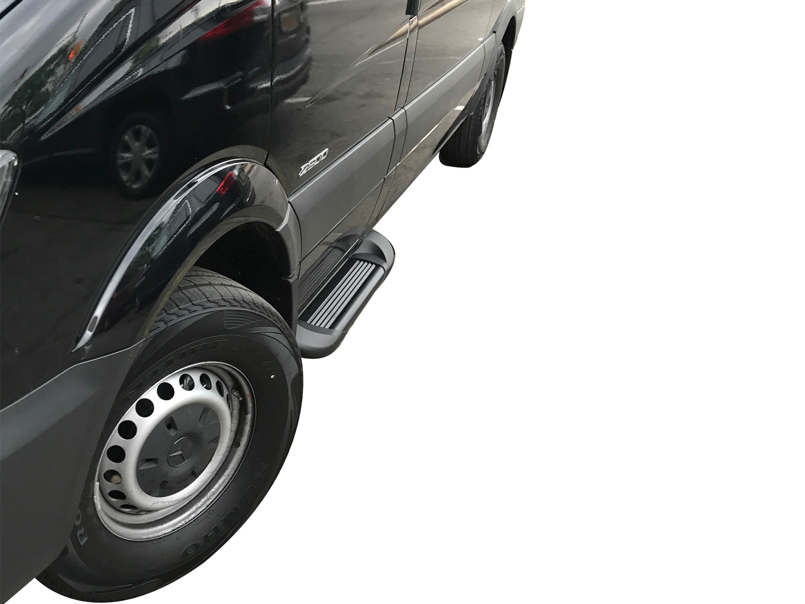 Black Horse Transporter Black Running Boards TR-F391