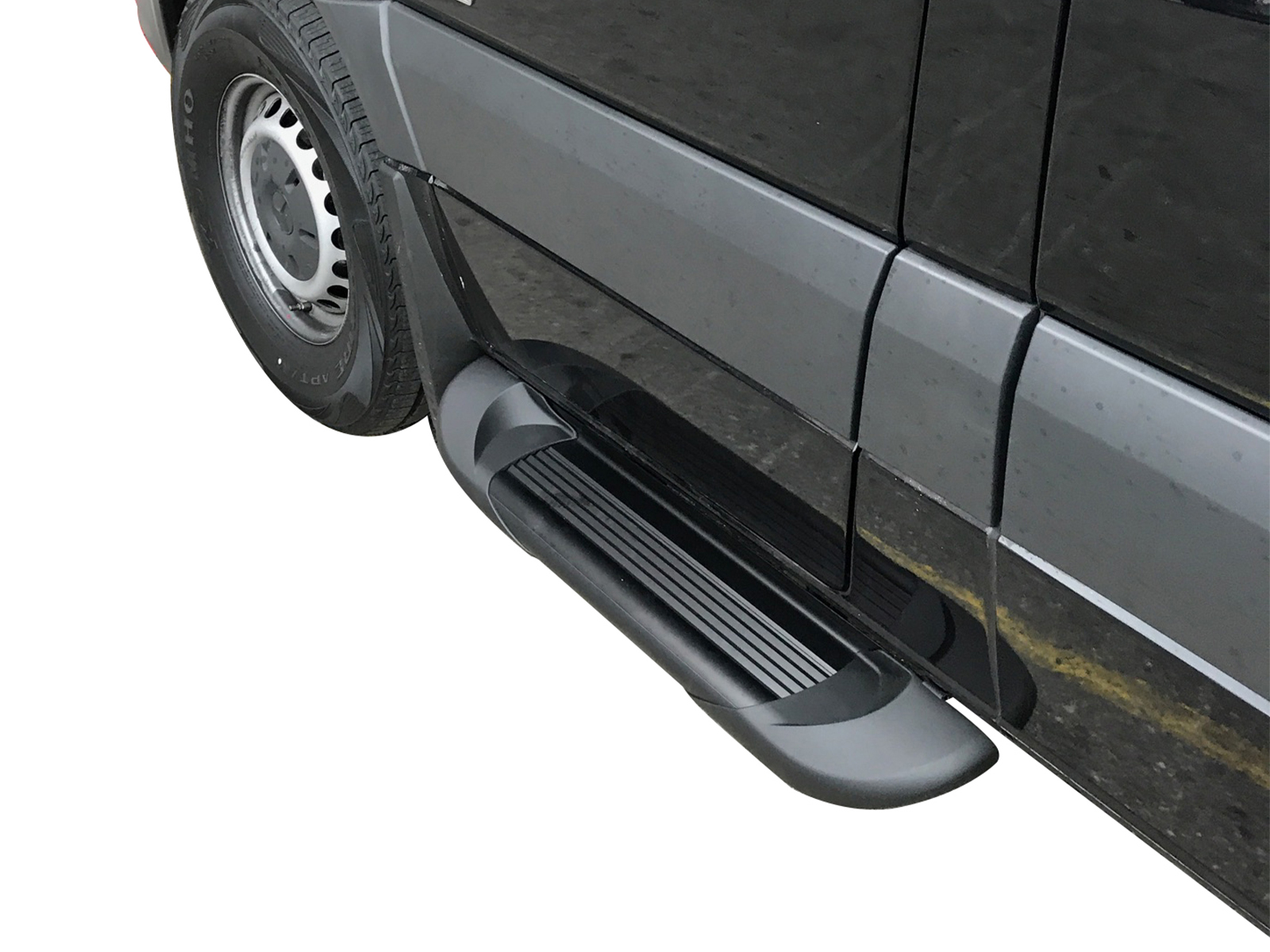 Black Horse Transporter Black Running Boards TR-F391