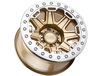 Black Rhino Gold Rift Beadlock Wheel BRH-1785RFT-85114L71