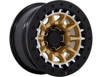 Black Rhino Gold Tusk Wheel