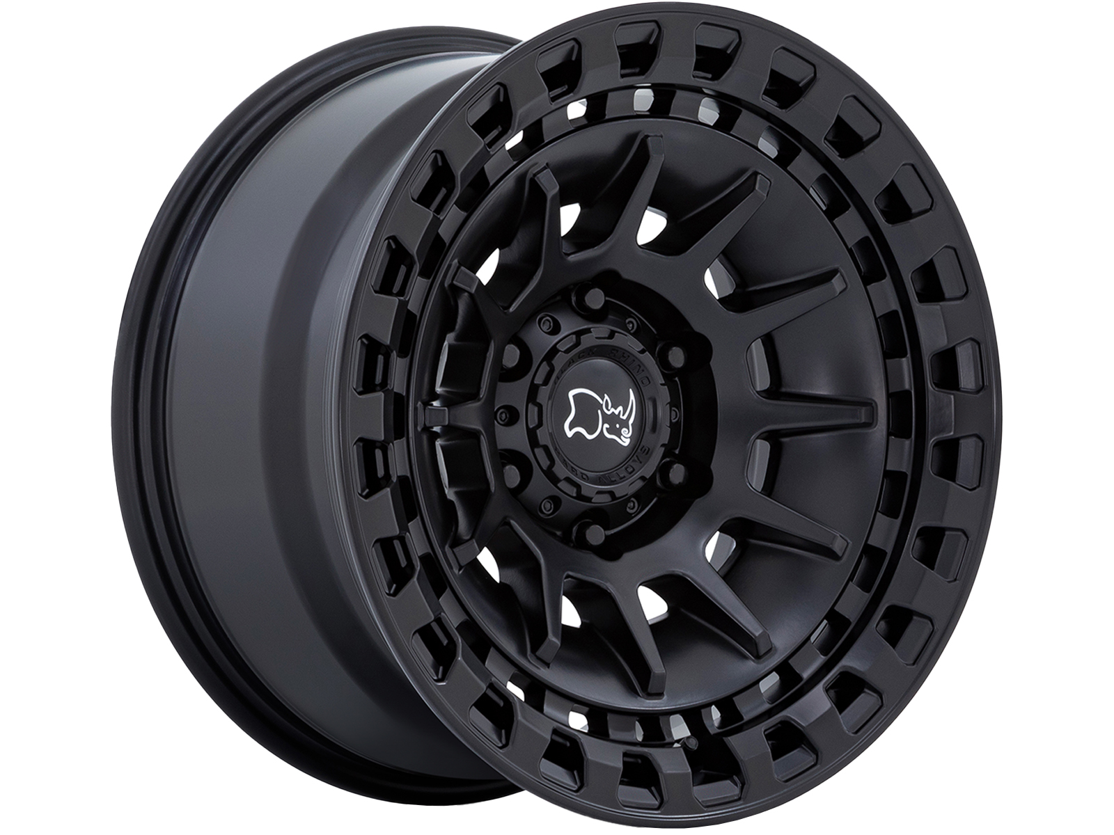 Black Rhino Matte Black Barrage Wheel BR009MX17856810N | RealTruck