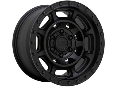 Black Rhino Matte Black Convoy Wheels | RealTruck