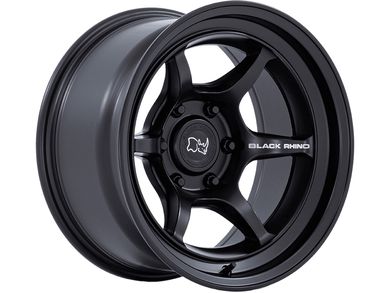Black Rhino Matte Black Shogun Wheel BR011MX16806810N | RealTruck