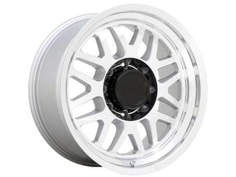 Black Rhino Silver Delta Wheels