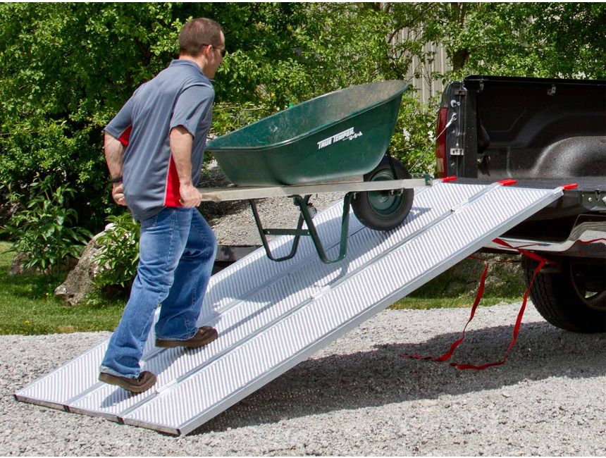 Accelerated Production Ramps Black Widow Aluminum Ramps BLW-TFS-9454 | RealTruck